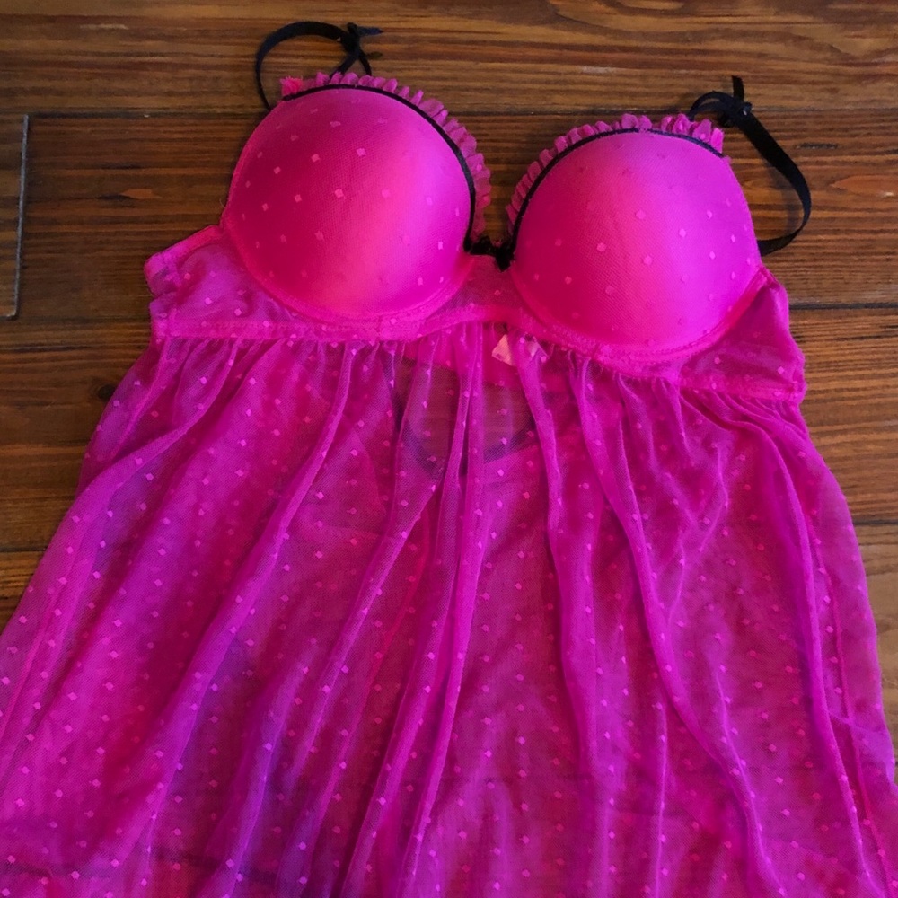 Hot pink nightie size large